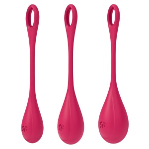 Satisfyer Yoni 1 - Red Kegel Balls Training Set