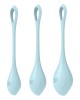 Satisfyer Yoni 2 - Light Blue Kegel Balls Training Set