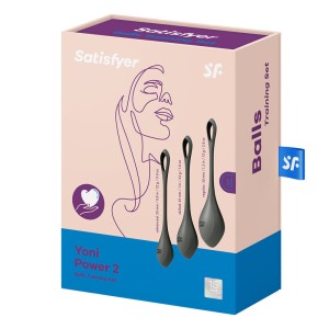 Satisfyer Yoni 2 - Black Kegel Balls Training Set