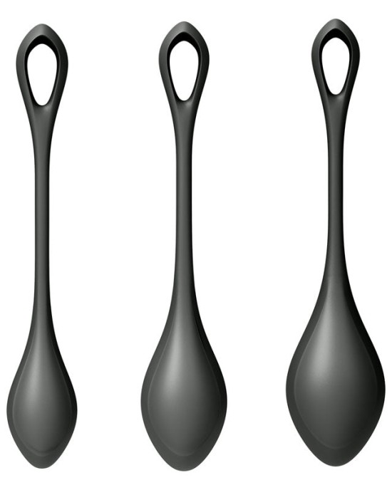 Satisfyer Yoni 2 - Black Kegel Balls Training Set