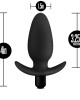 Anal Adventures Platinum Saddle Butt Plug