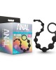 Anal Adventures Platinum Black 10 Anal Beads