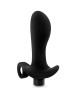 Anal Adventures Platinum Black Vibrating Prostate Massager