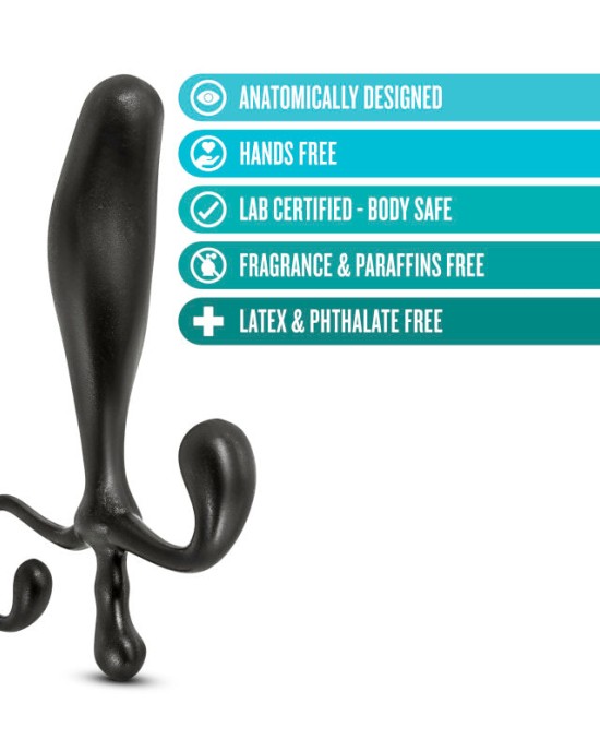 Anal Adventures Black Prostate Stimulator