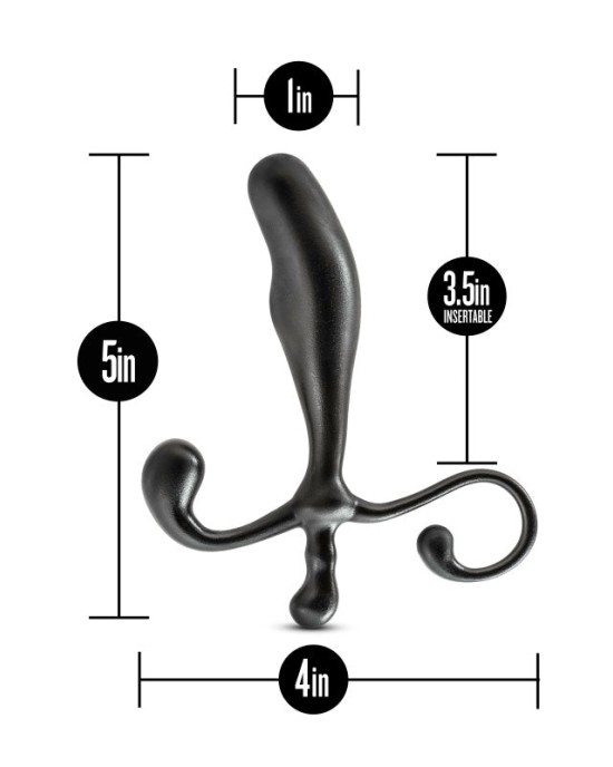 Anal Adventures Black Prostate Stimulator