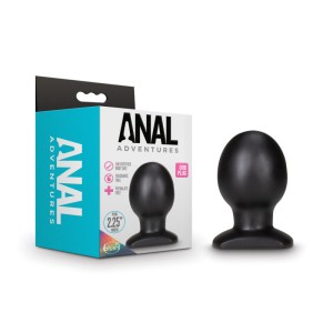 Anal Adventures Orb Black Butt Plug