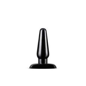 Anal Adventures Basic Medium Black Butt Plug