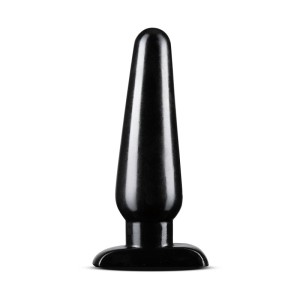 Anal Adventures Basic Large Black Butt Plug