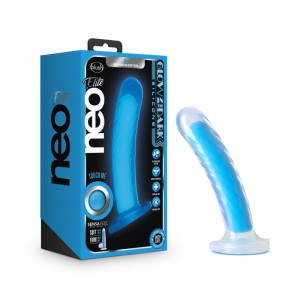 Neo Elite Glow Tao 7 Inch Dong - Blue