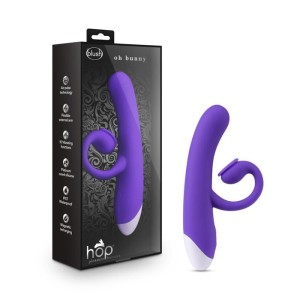 Hop Oh Bunny - Midnight Vibrator with Air Pulse