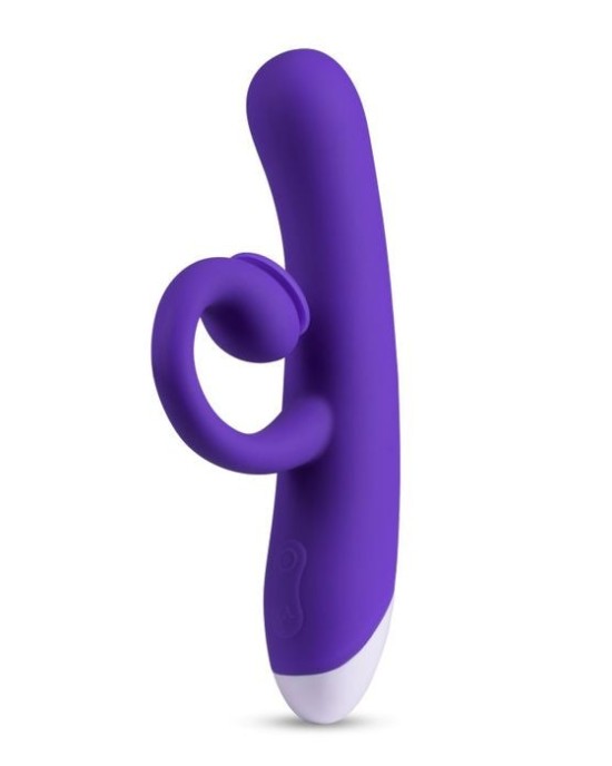 Hop Oh Bunny - Midnight Vibrator with Air Pulse