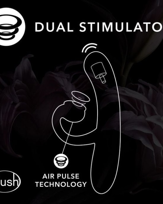 Hop Oh Bunny - Midnight Vibrator with Air Pulse