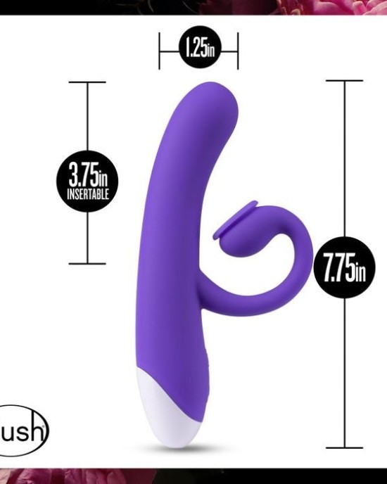 Hop Oh Bunny - Midnight Vibrator with Air Pulse