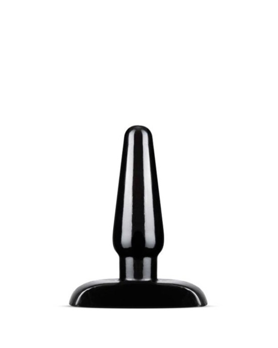 Anal Adventures Basic Small Black Butt Plug