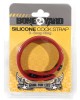 Boneyard Silicone Cock Strap - Red