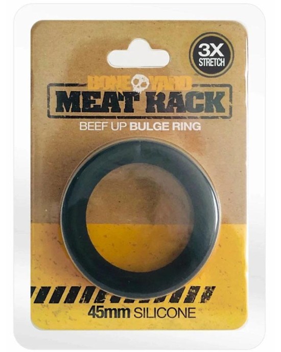 Boneyard Meat Rack Beef Up Bulge Ring - 45mm - Black