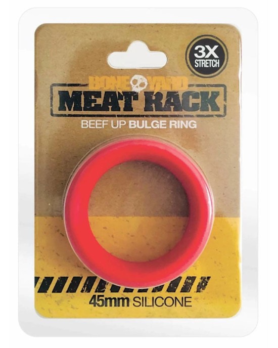 Boneyard Meat Rack Beef Up Bulge Ring - 45mm - Red