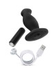 Anal Adventures Platinum Vibrating Black Prostate Massager 02