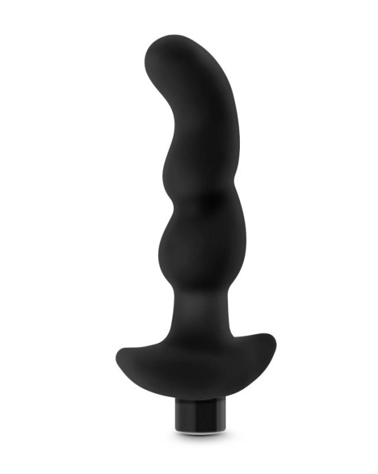 Anal Adventures Platinum Vibrating Black Prostate Massager 03