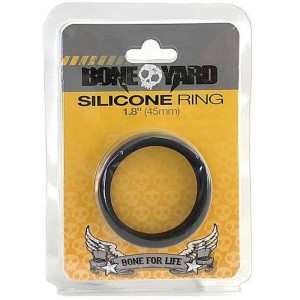 Boneyard Silicone Black 45mm Cock Ring