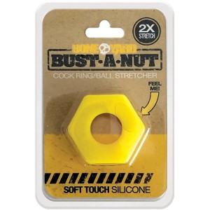 Boneyard Bust a Nut Yellow Cock Ring