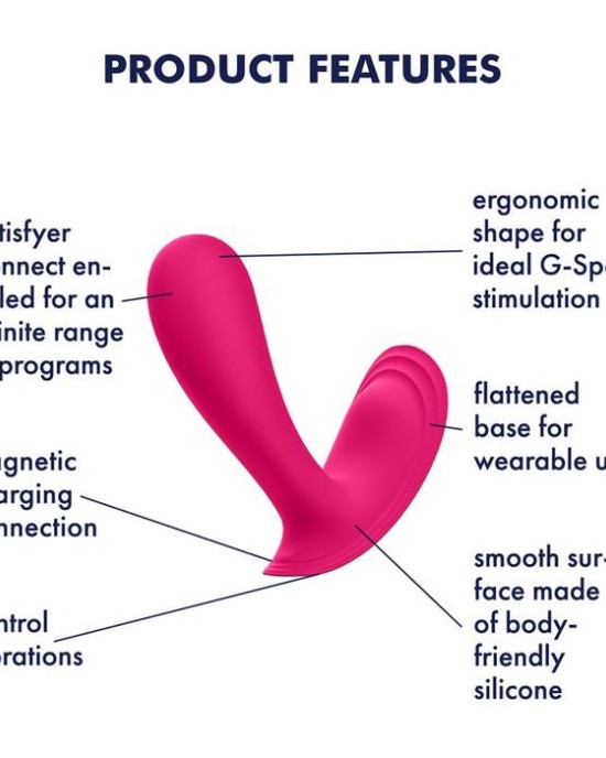 Satisfyer Top Secret Vibrator - Pink