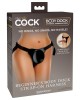 King Cock Elite Beginner's Body Dock Strap-On Black Harness