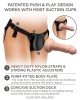 King Cock Elite Beginner's Body Dock Strap-On Black Harness