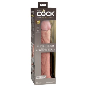 King Cock Elite 11 Inch Flesh Dual Density Cock