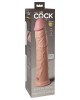 King Cock Elite 11 Inch Flesh Dual Density Cock