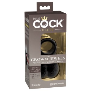 King Cock Elite Swinging Balls Cock Ring