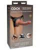 King Cock Elite Comfy Body Dock Kit with Tan Dong