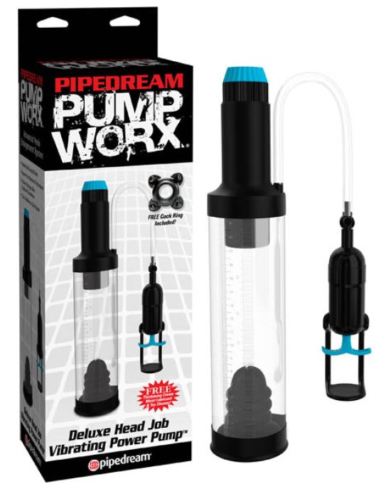 Pump Worx Deluxe Head Job Vibrating Power Pump