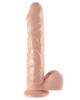 Basix Rubber Works 12 Inch Flesh Mega Dildo