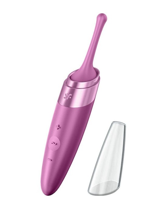 Satisfyer Twirling Delight - Berry Red - Point Clitoral Stimulator