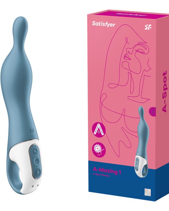 Satisfyer A-Mazing 1 - Blue Vibrator