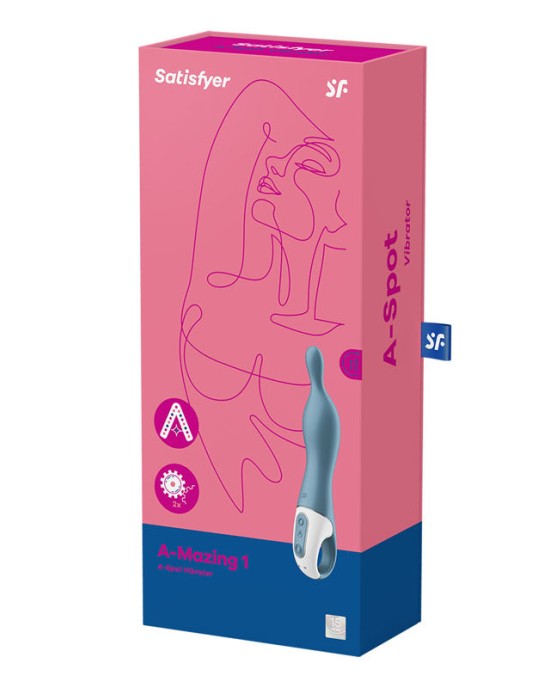 Satisfyer A-Mazing 1 - Blue Vibrator