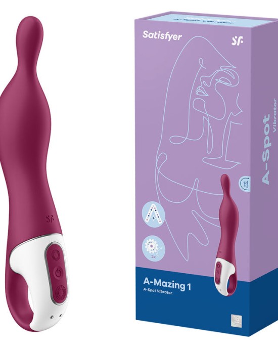 Satisfyer A-Mazing 1 - Berry Vibrator