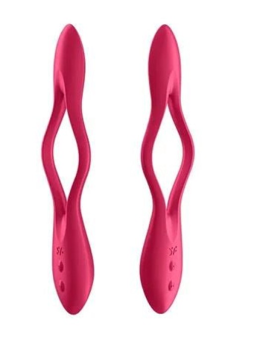 Satisfyer Elastic Joy - Dark Red - Stimulator