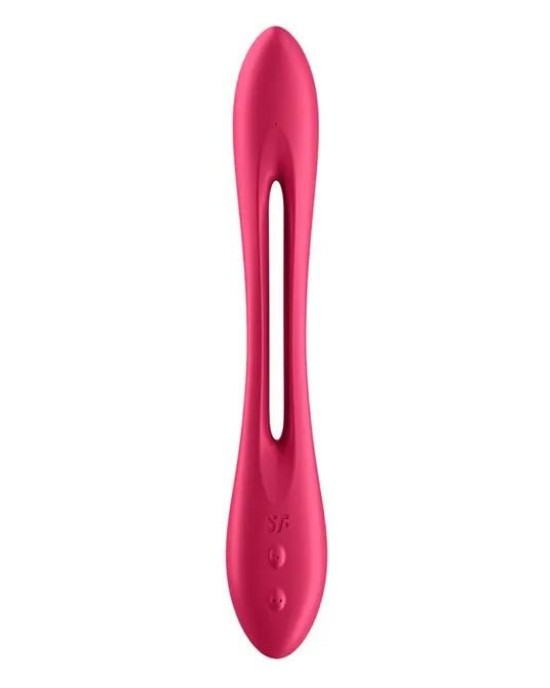 Satisfyer Elastic Joy - Dark Red - Stimulator