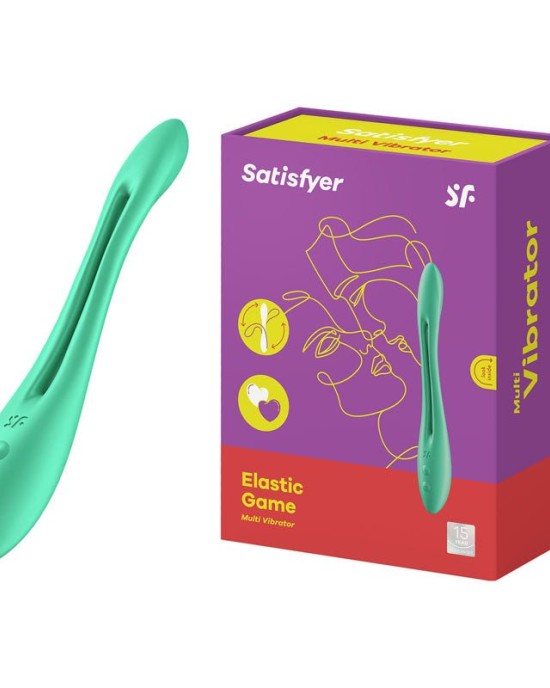 Satisfyer Elastic Game - Light Green - Stimulator