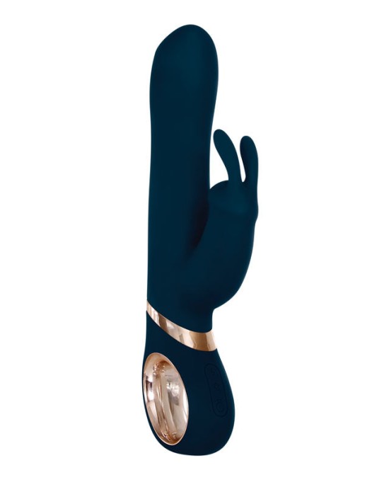 Adam & Eve Twirling Rabbit Vibrator - Blue