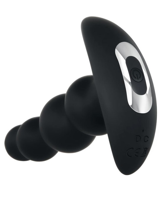 Evolved Bump N Groove - Black - Butt Plug with Wireless Remote