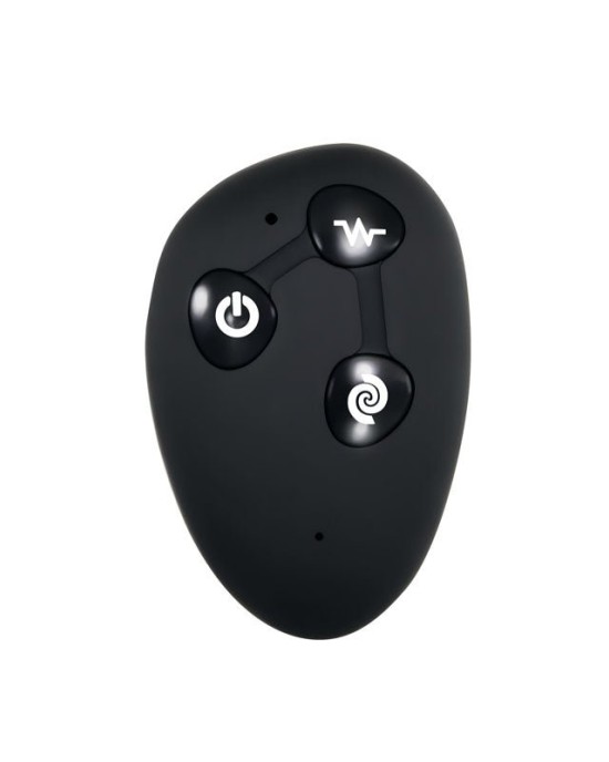 Evolved Bump N Groove - Black - Butt Plug with Wireless Remote