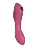 Satisfyer Curvy Trinity 3 - Red - Air Pulse Stimulator & Vibrator