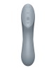 Satisfyer Curvy Trinity 3 - Grey - Air Pulse Stimulator & Vibrator