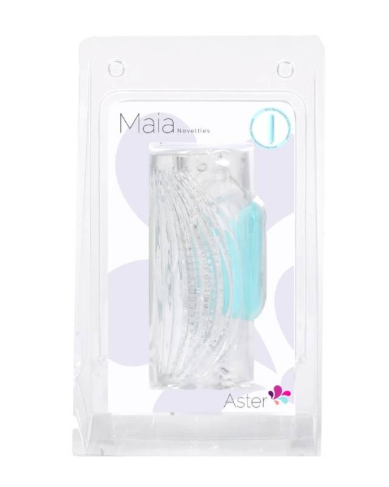 Maia Aster - Vibrating Stroker Sleeve - Clear