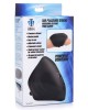 Trinity 10X Pleasure Stroke - Black - Vibrating Masturbator Sleeve