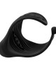 Trinity 10X Pleasure Stroke - Black - Vibrating Masturbator Sleeve