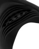 Trinity 10X Pleasure Stroke - Black - Vibrating Masturbator Sleeve